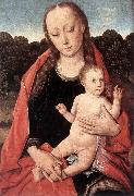 BOUTS, Dieric the Elder The Virgin and Child dfg oil on canvas